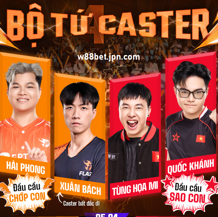 Trực Tiếp Lượt Về ĐTDV Mùa Xuân Ngày 04/04/2026 5 bo tu caster lien quan